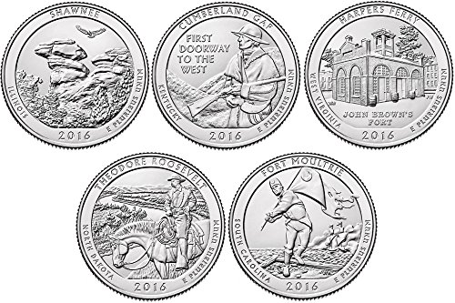 Квартали на Националните паркове P, D BU - Комплект от 10 монети, Без да се прибягва