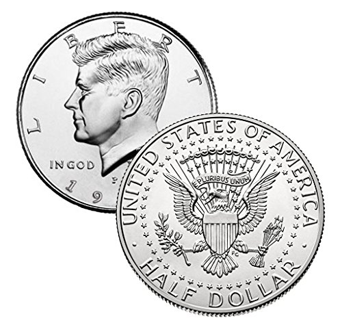 1982 P, D Набор от монети Кенеди в Полдоллара 2, Без да се прибягва