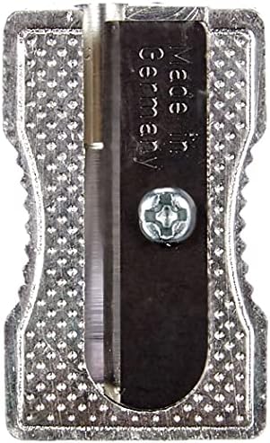 Острилка цветни моливи Faber-Castell 183100-Метална 50 бр., Сребриста